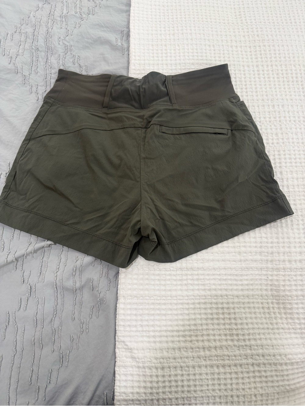 Athleta Trekkie North Shorts in Mountain Olive - Picture 9 of 14